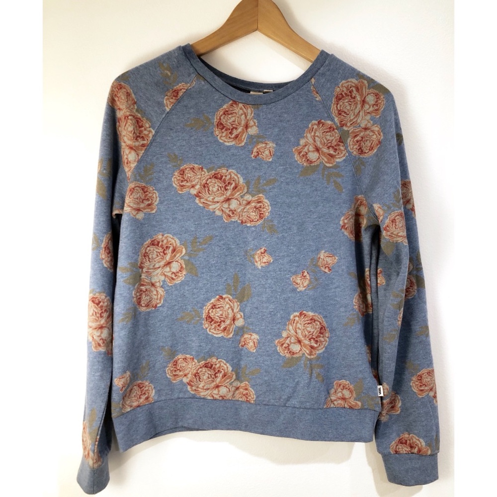 Vans pull over sweat shirt